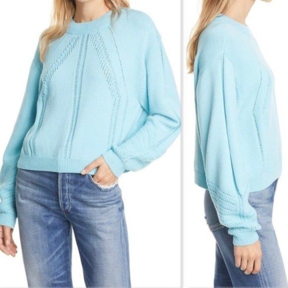 Club Monaco Openwork Detail Wool Blend - Picture 1 of 8